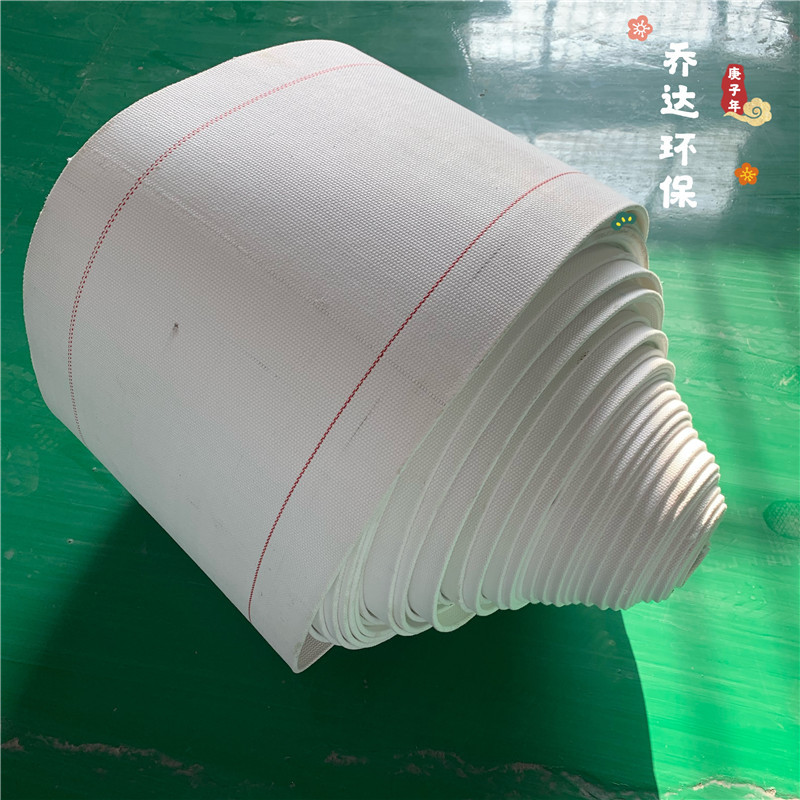 赤峰水泥厂b600斜槽帆布 6个厚空气斜槽透气层 dn600硫化布