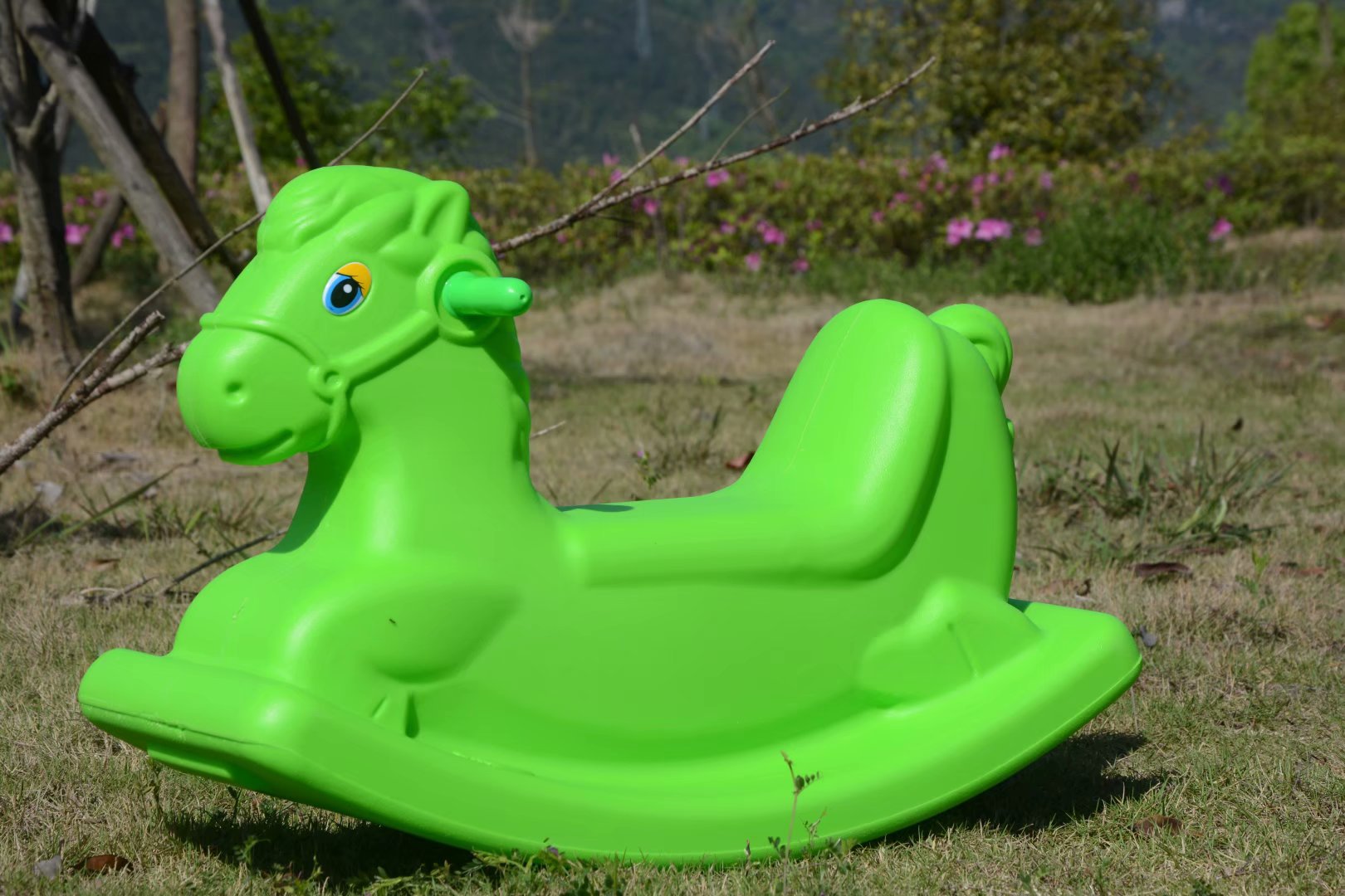 儿童摇马_儿童摇马室内单色木马摇摇乐加厚型摇马家用摇摇马 - 阿里巴