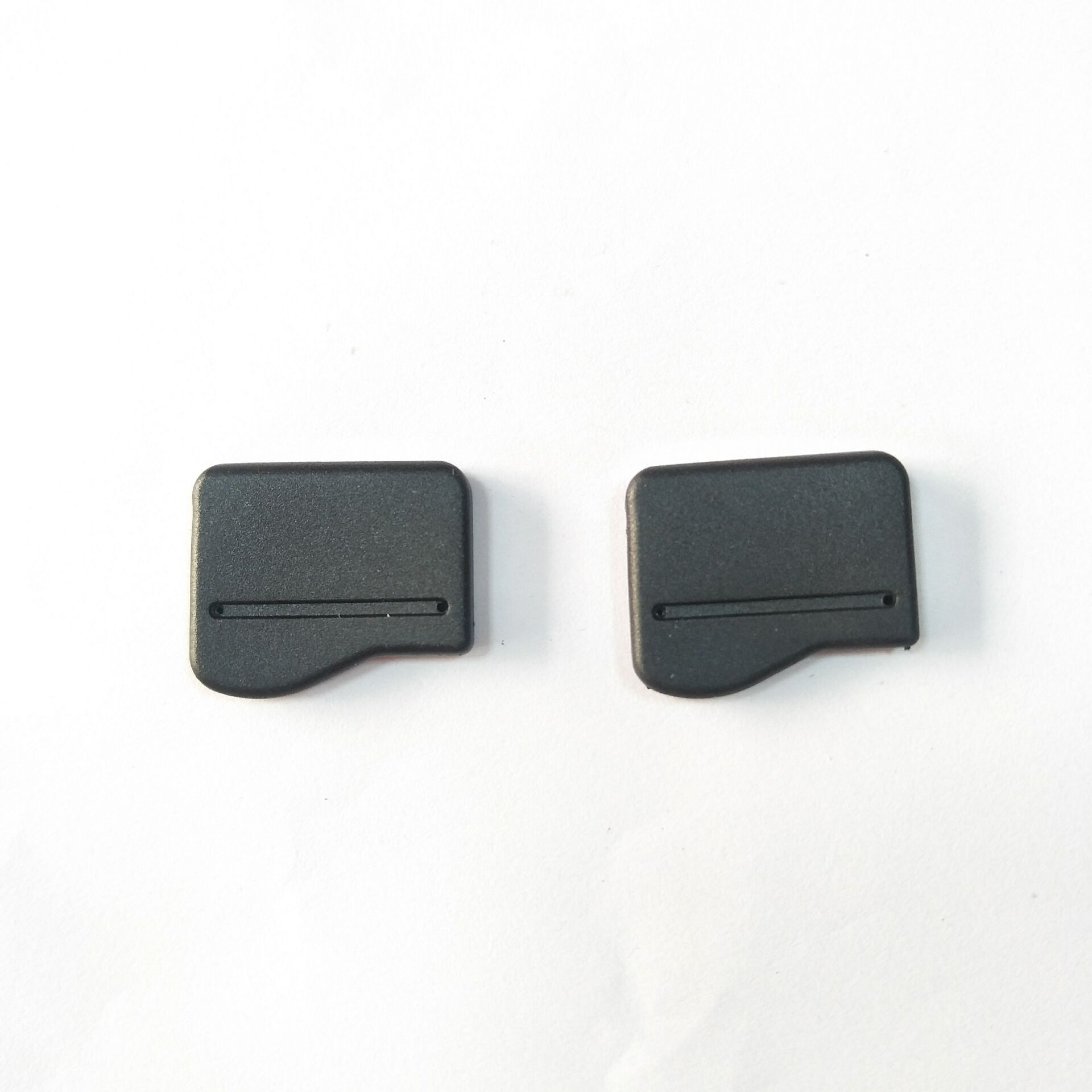 厂家供应20MM 25MM塑胶织带尾夹扣 橡胶PVC软胶车缝皮带夹