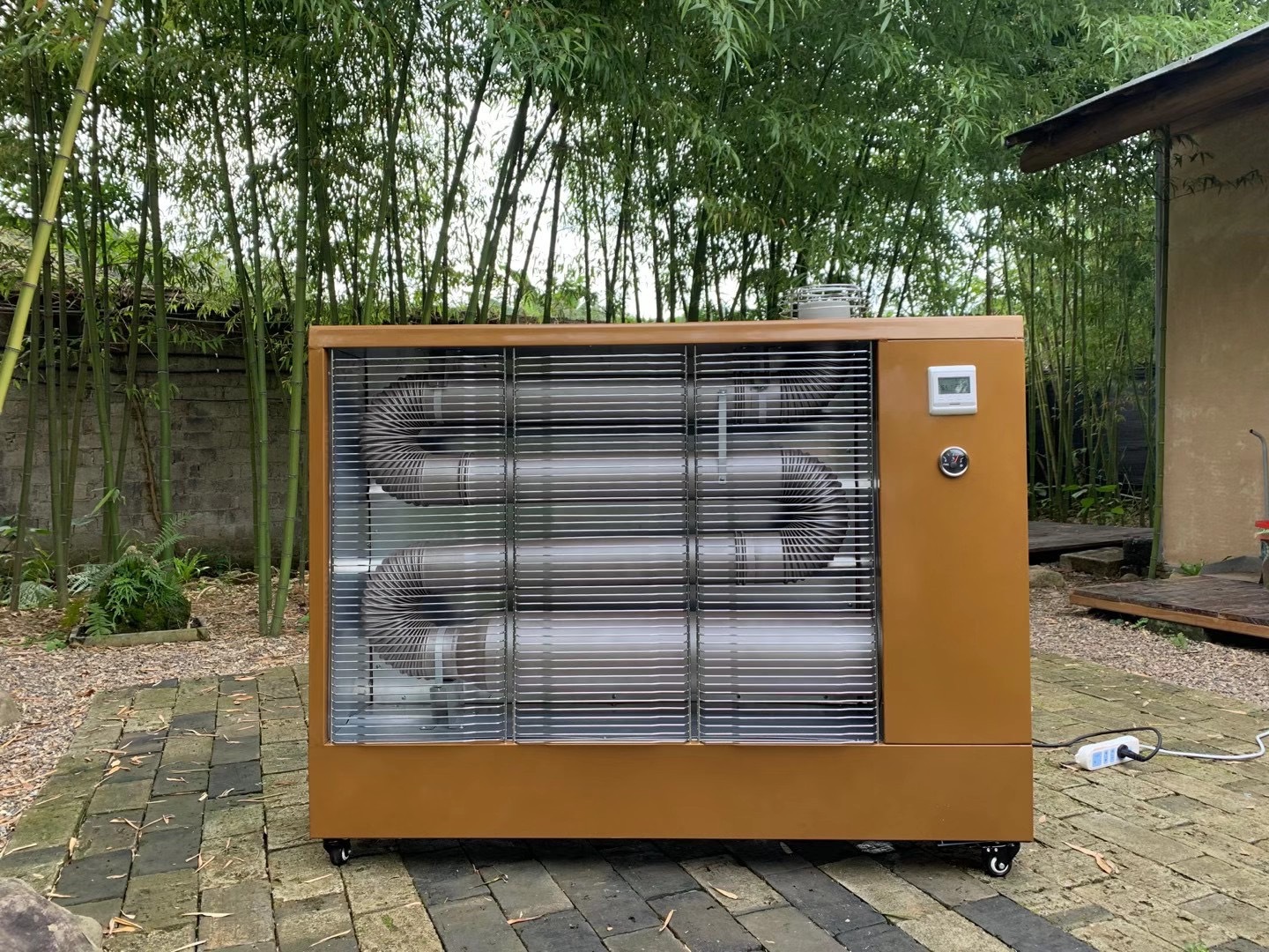 厂家直销柴油远红外壁炉燃油取暖器远180平方加热器远红外暖房机