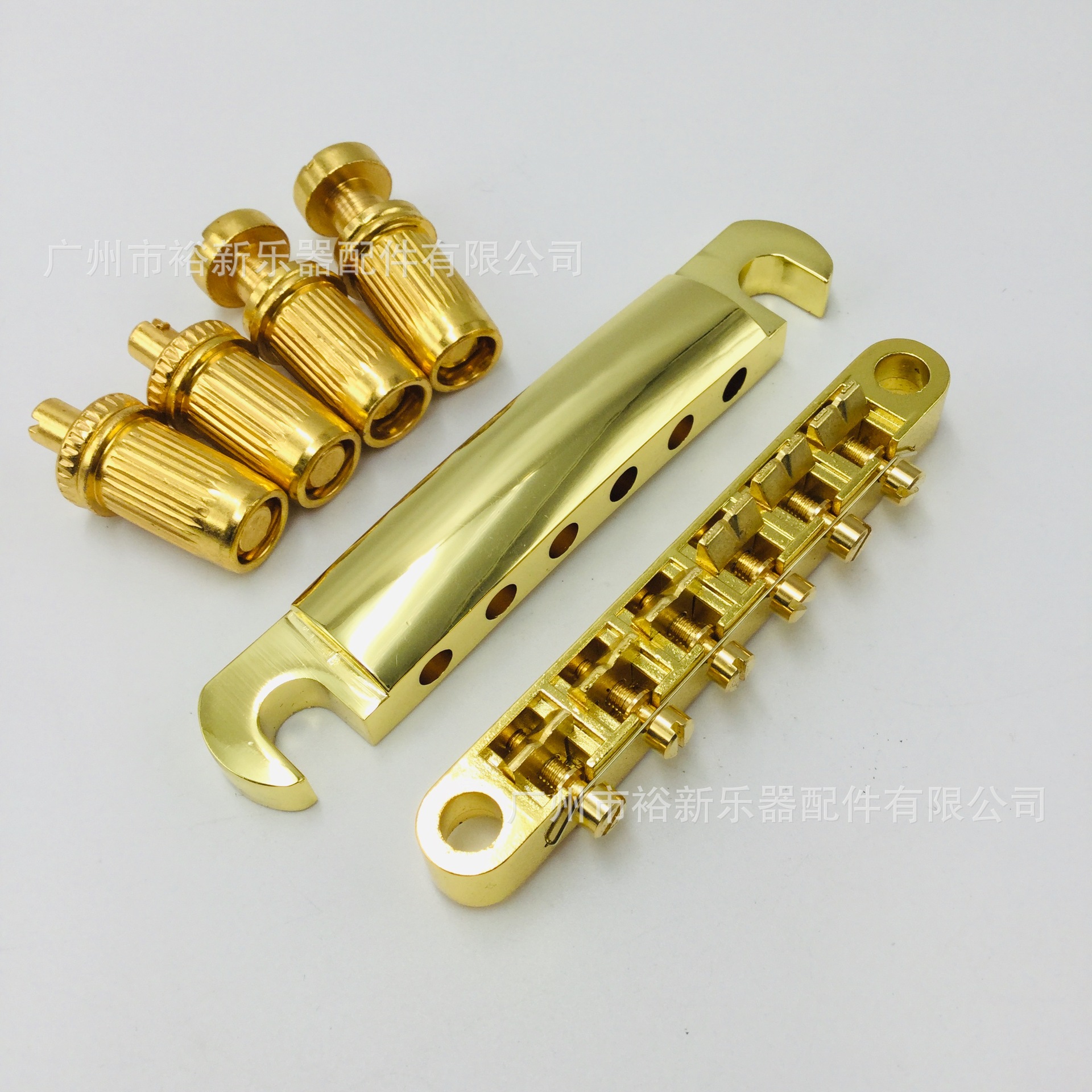 电吉他配件电吉他琴桥6弦电吉他琴桥固弦座拉弦板六弦弦桥琴码