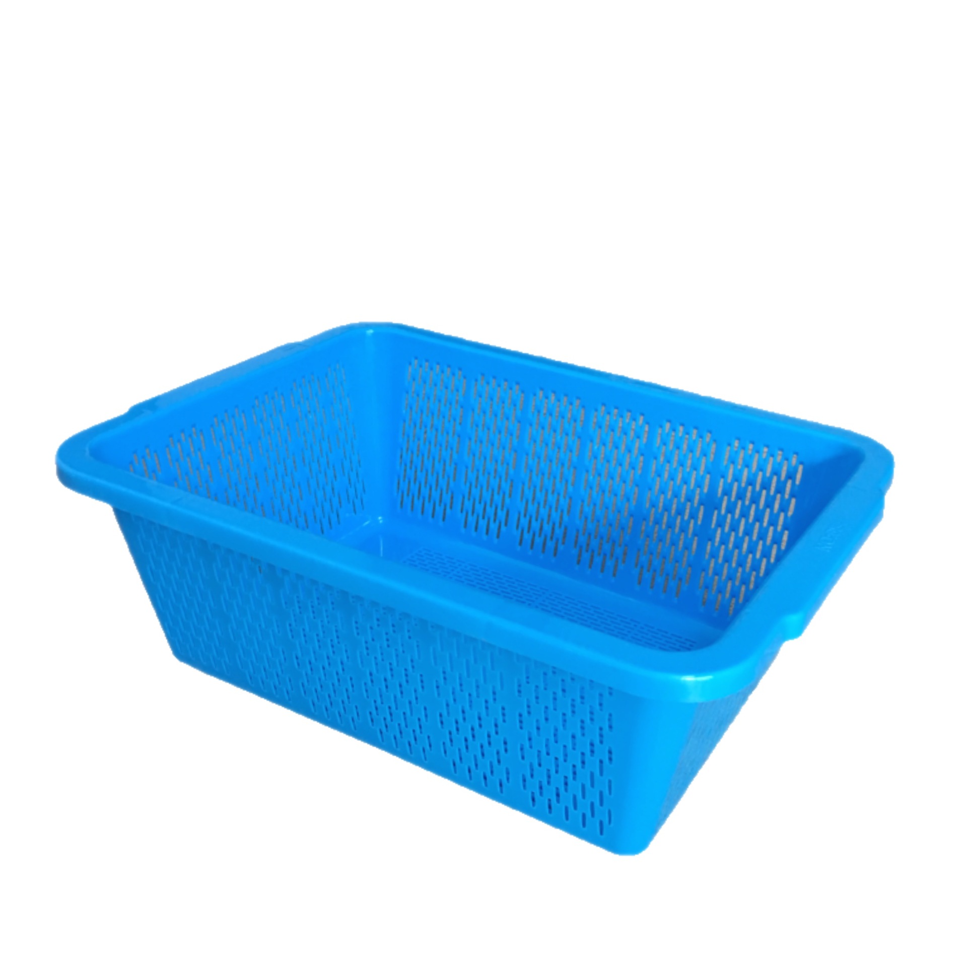 加厚大号塑料框筐篮子长方形厨房沥水篮洗菜镂空置物周转框收纳筐