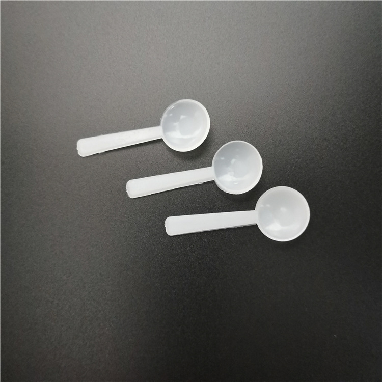 现货1克塑料勺pp一次性塑料勺白色塑料小勺子