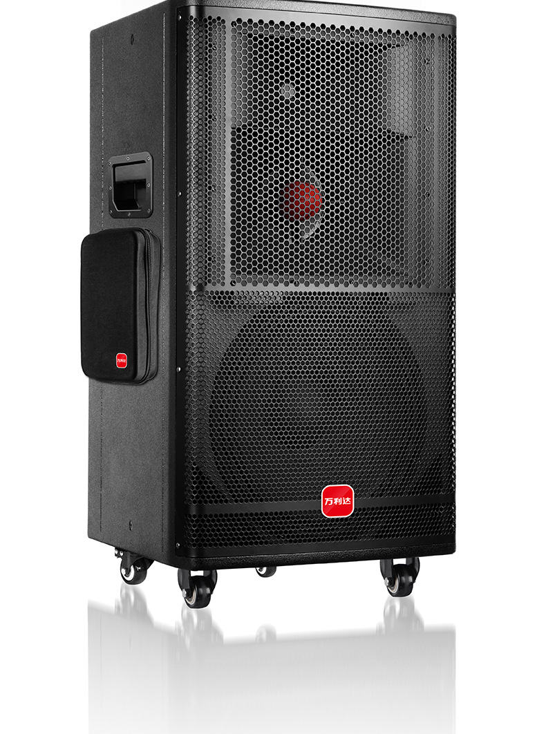 万利达飞天9870w音响三分频双15寸大功率广场舞舞台演出唱歌音箱