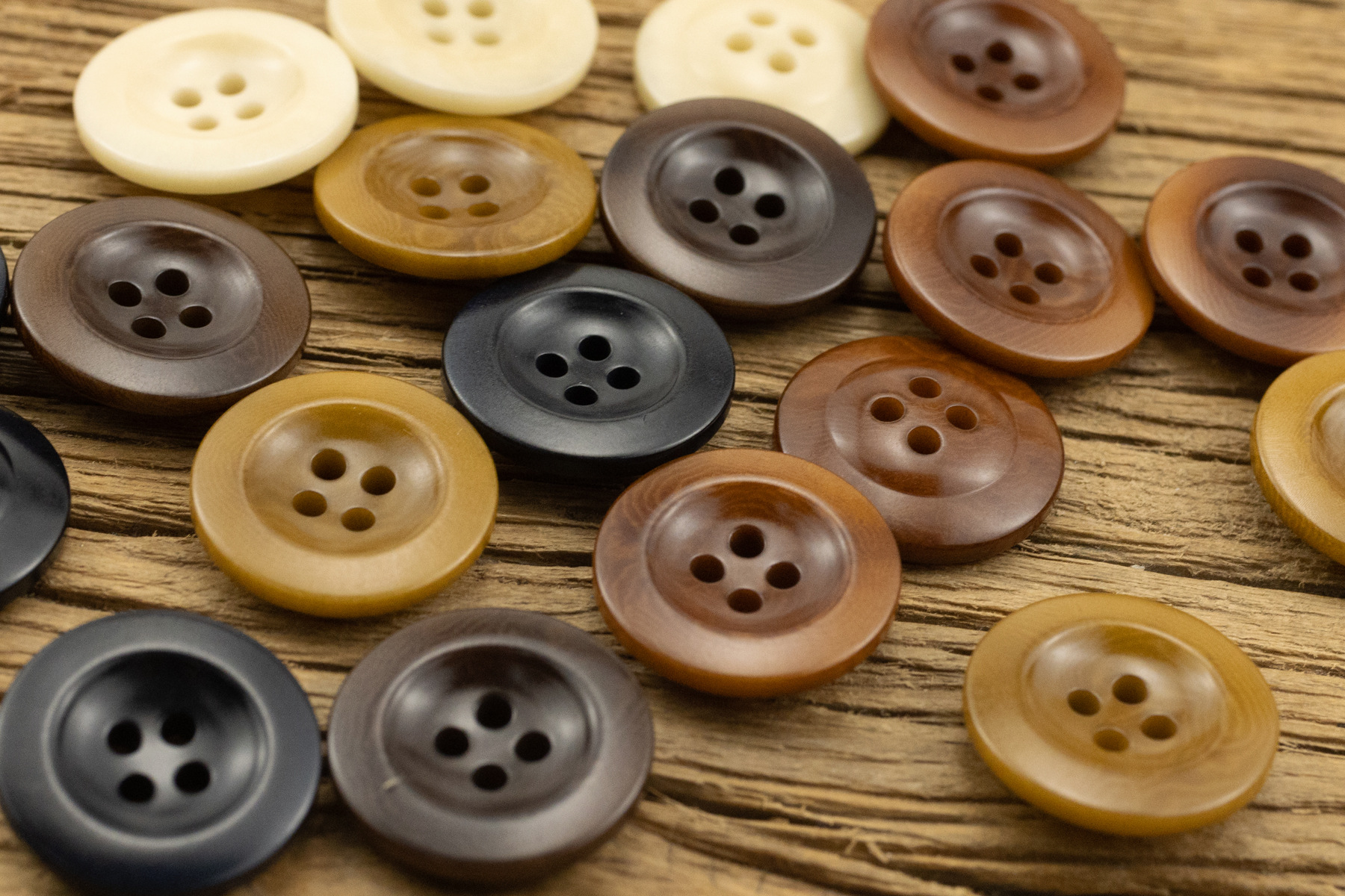 宽边深蓝色西服毛衣天然果实纽扣日式开衫西装环保纽扣扣子