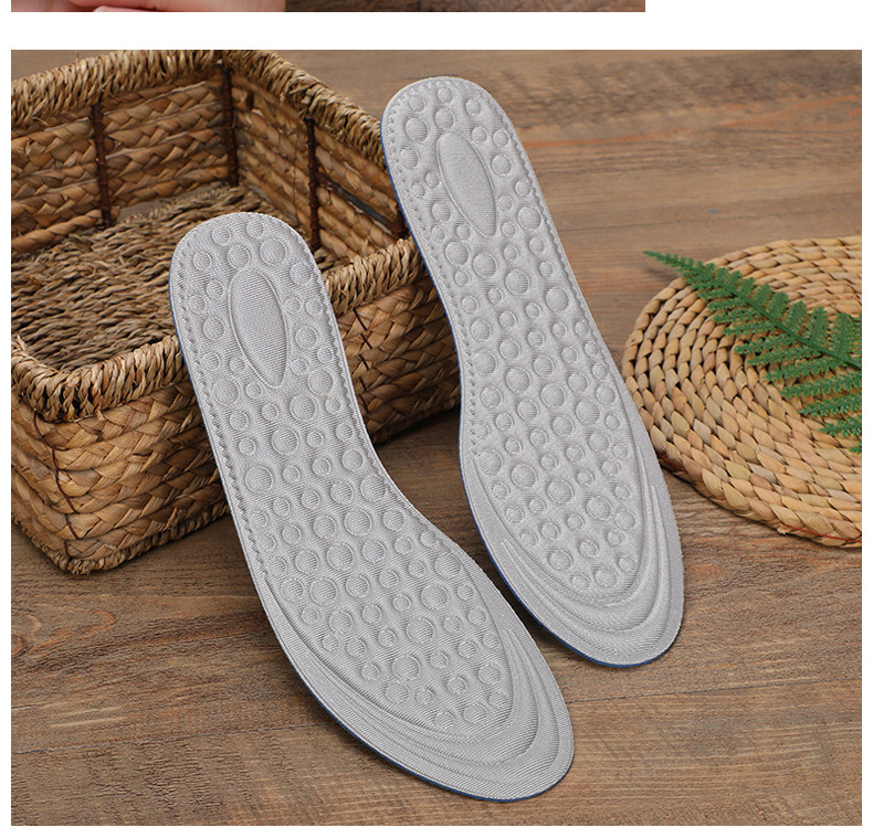 新款软底可裁剪大力棉鞋垫女运动吸汗透气鞋垫访华按摩鞋垫批发