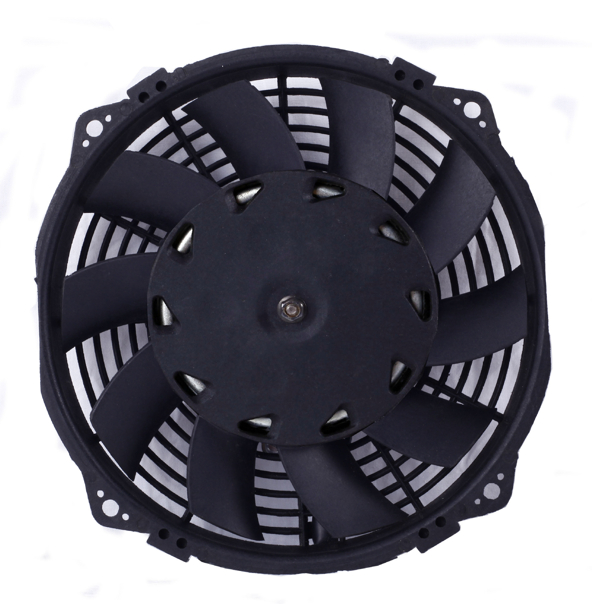 生产汽车空调冷凝风机电子扇直流马达散热风扇厂家替换spal 7.5寸