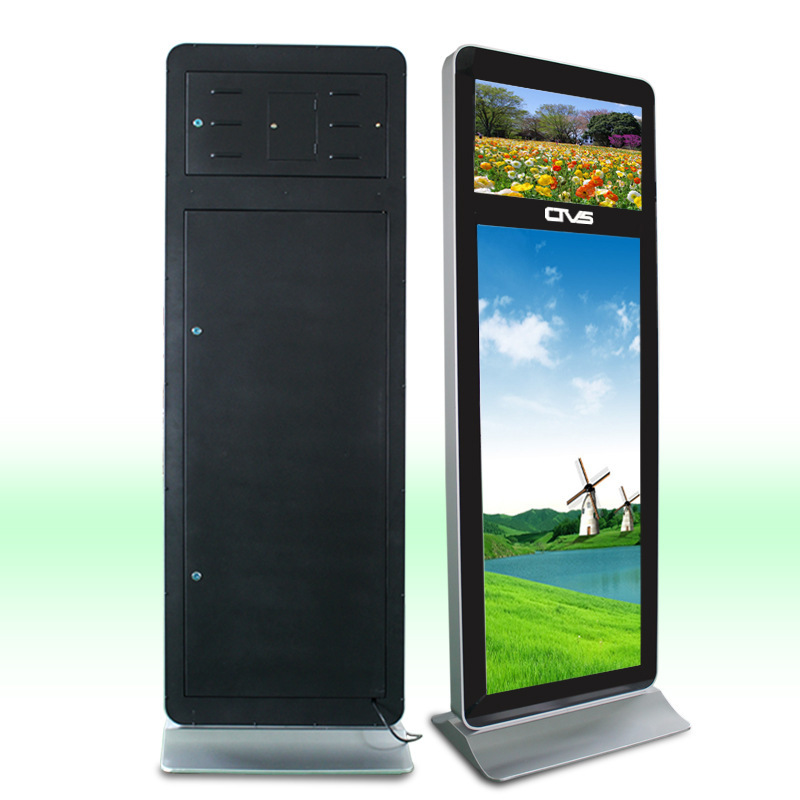 中视智能上屏液晶广告播放器下屏灯箱海报广告机42寸立地式广告机