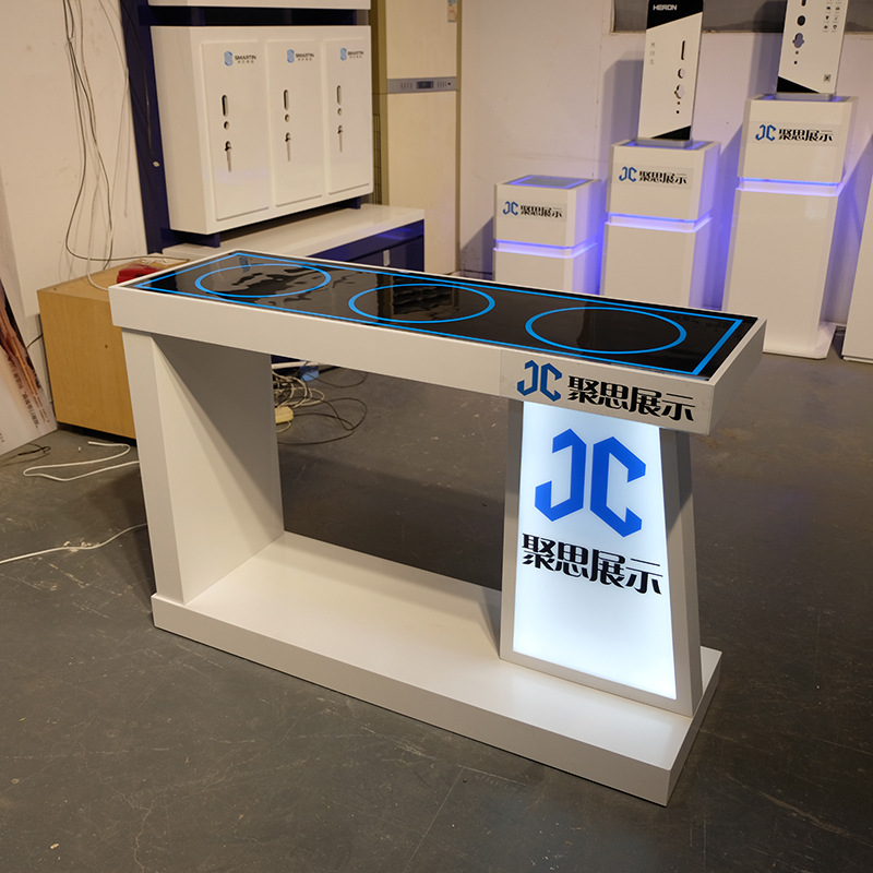 智能锁展架灯箱展台厂家直销各类智能指纹锁展柜展台展示柜及定制