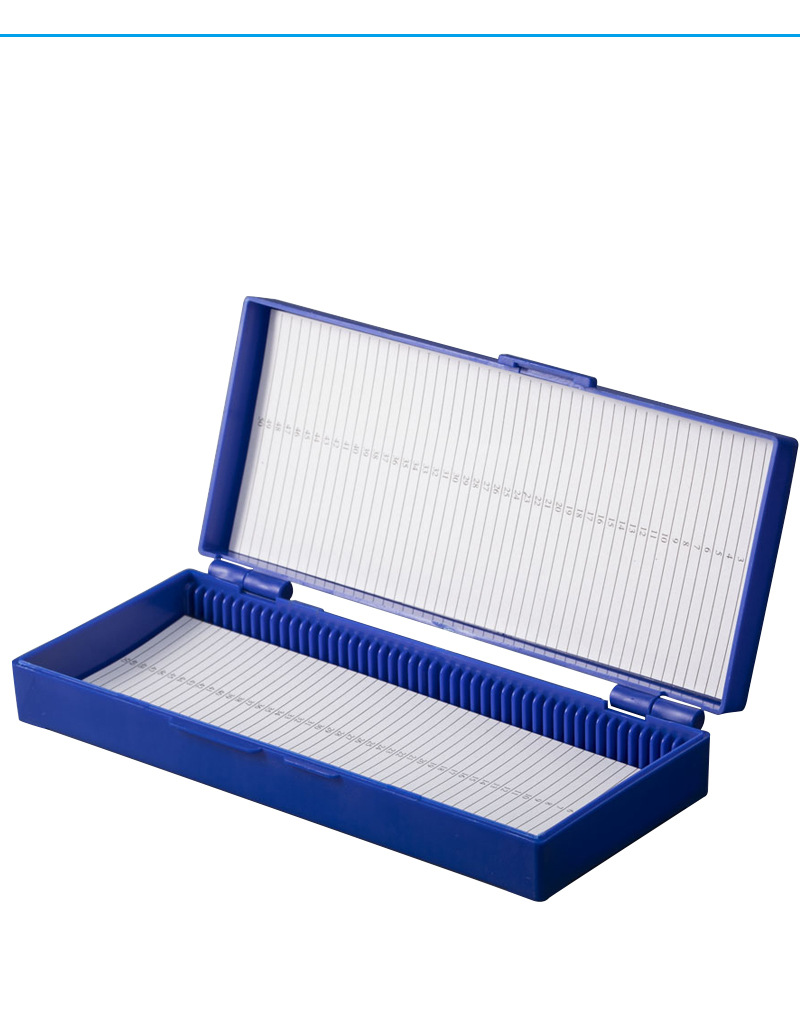 比克曼 实验室用显微镜载玻片盒/病理切片盒1片- 100片 存放板