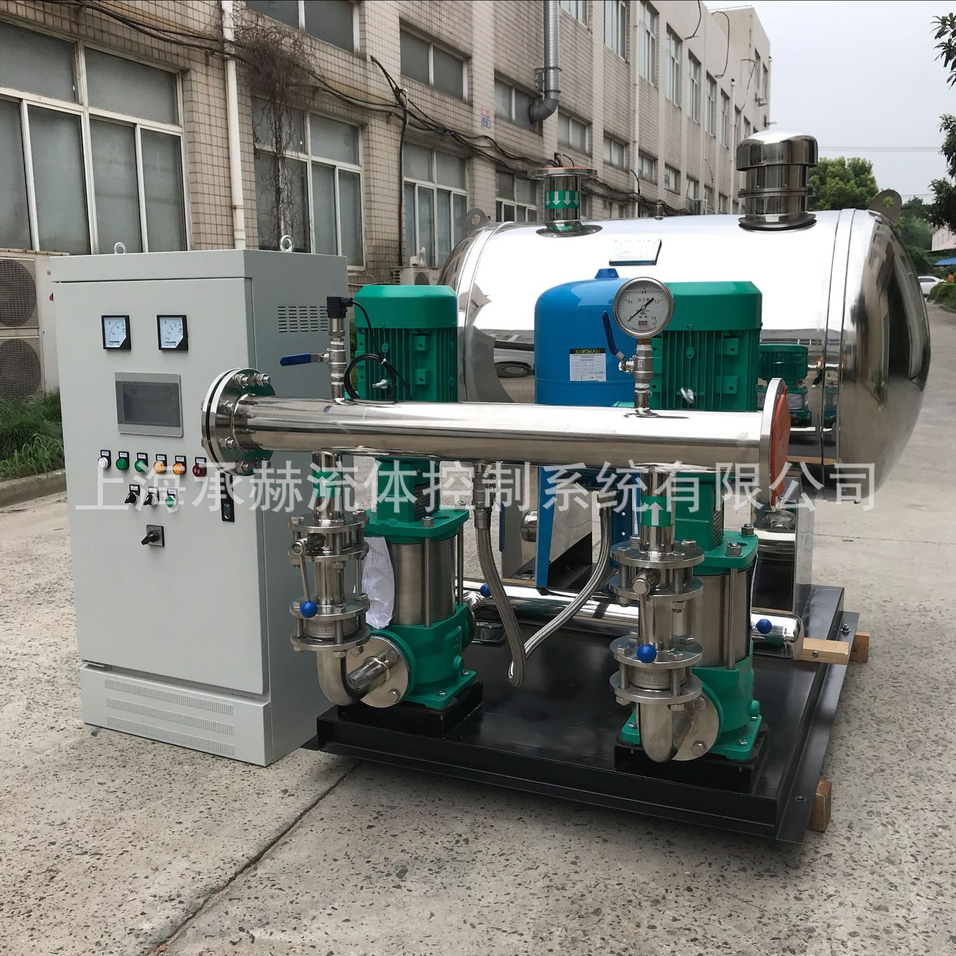 威乐水泵mvi9502/2生活变频无负压供水设备高中区二次加压供水泵