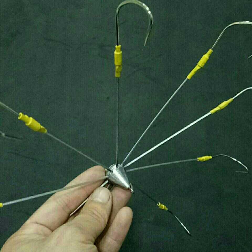 锚钩 可视锚鱼钩十爪锚钩可视鱼杆水下探头选用款可视盘钩鸡爪钩