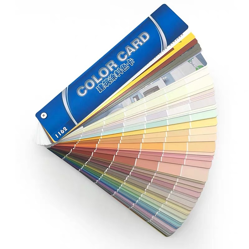 中国建筑国家标准世名乳胶漆涂料色卡1162千色gsb16-1629-2003sm