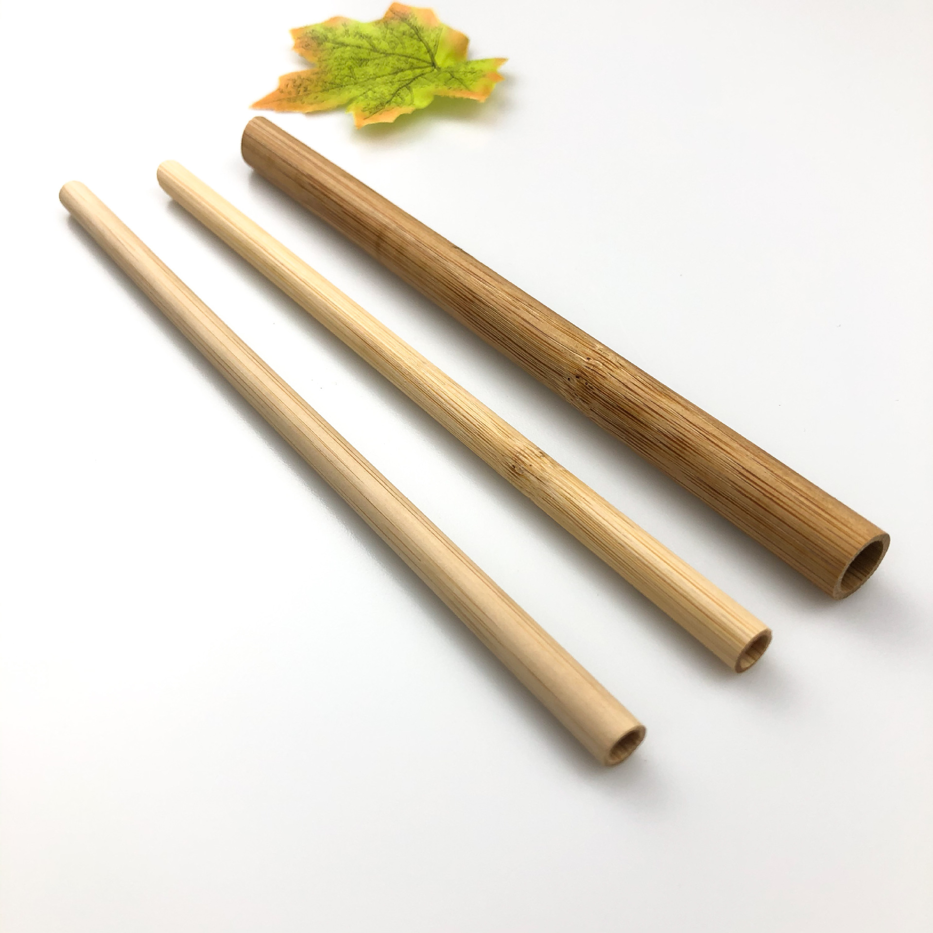 厂家销售创意款竹子吸管 可解降竹吸管竹 筒竹子直通管