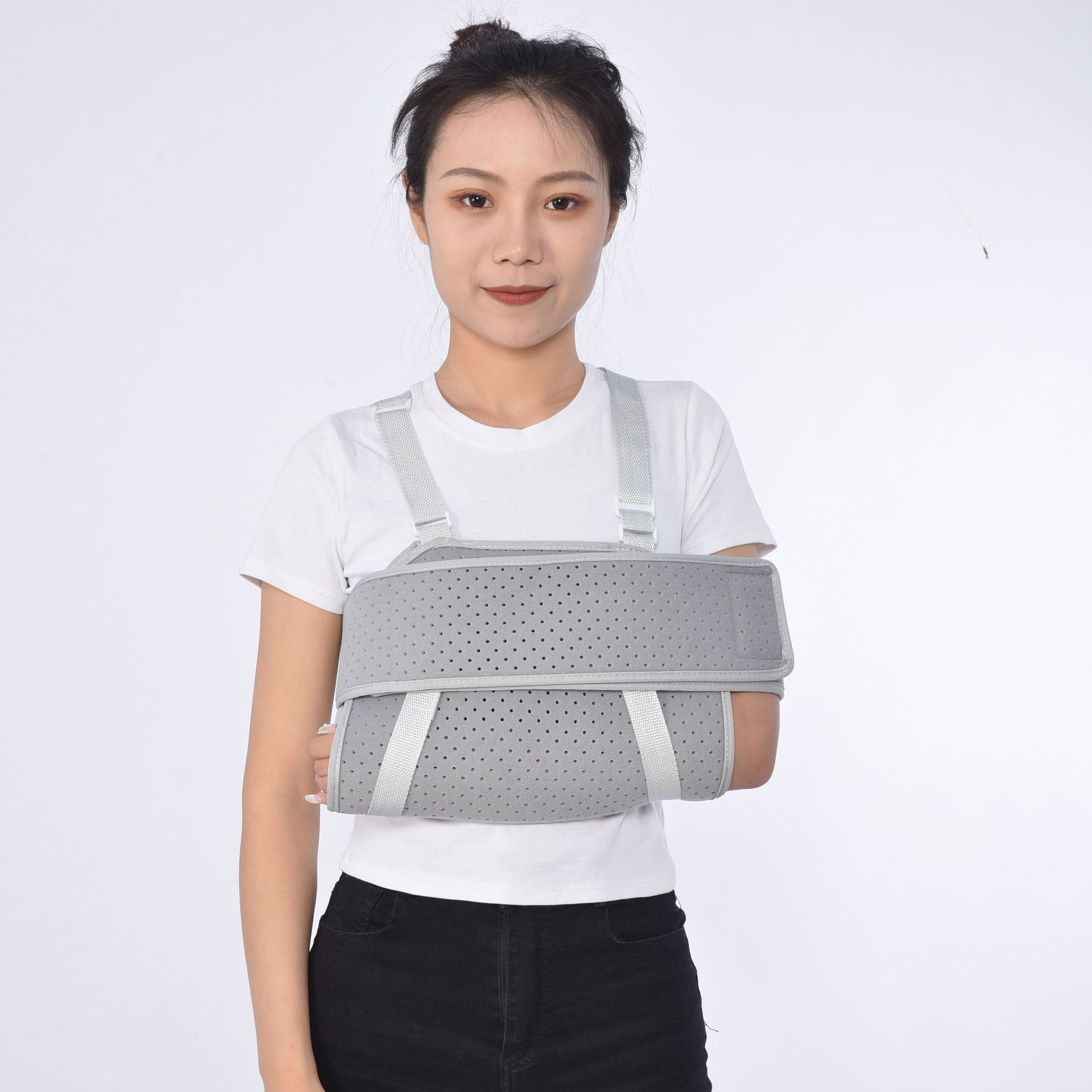 环抱式前臂吊带 手臂手腕骨折固定带肩关节脱臼脱位固定护具护托
