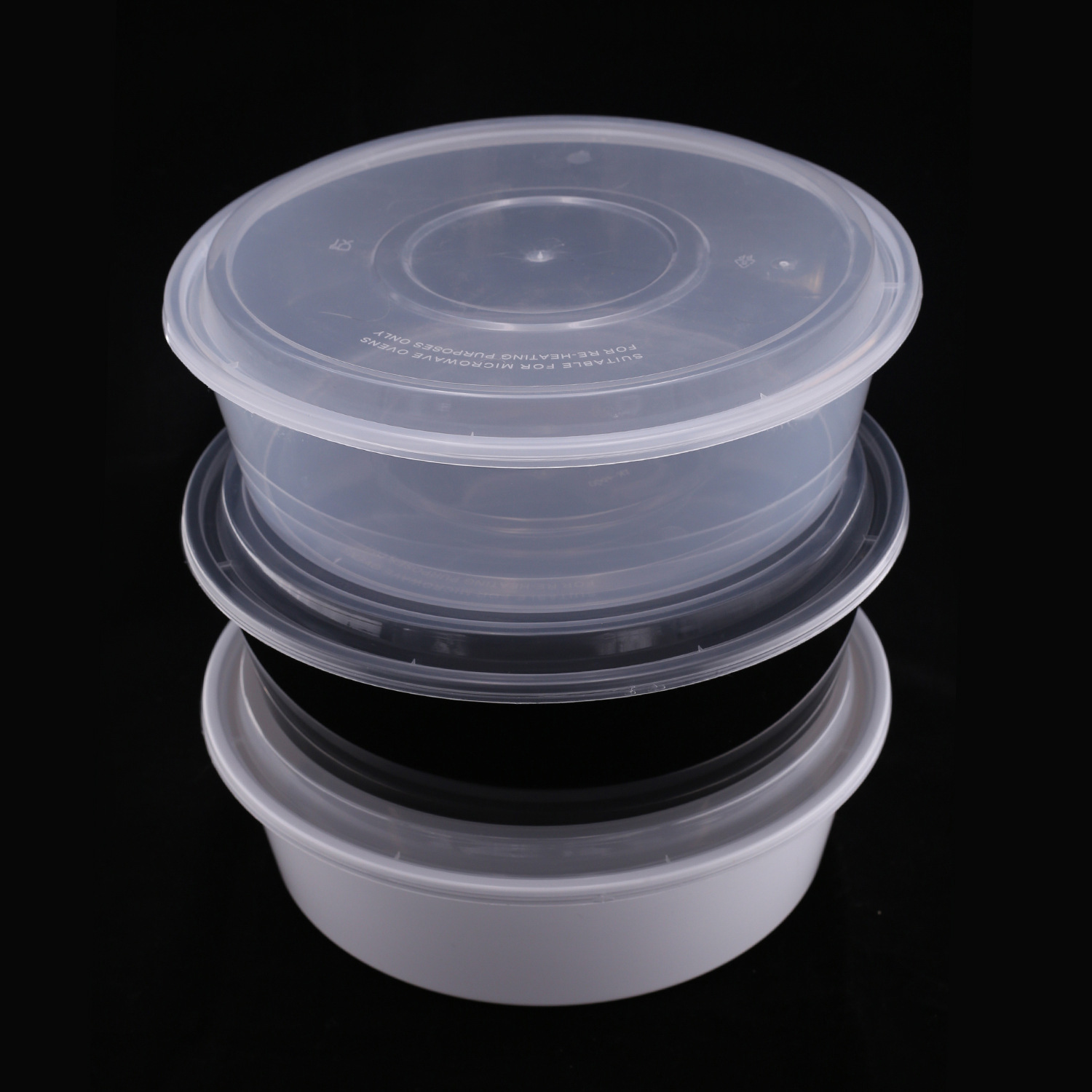 3000ml圆一次性打包盒一次性餐盒 外卖盆龙虾火锅酸菜鱼超大饭盒