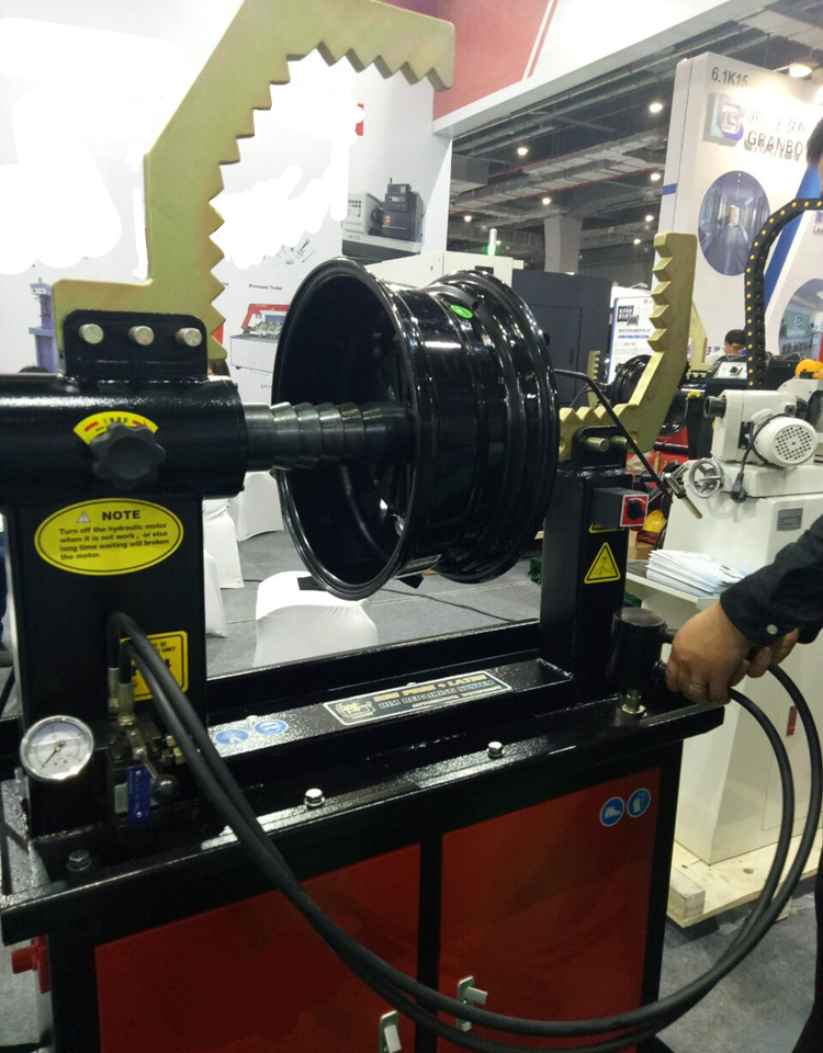 全自动汽车轮毂整形机校正机铝合金钢圈修复机轮毂变形修复设备