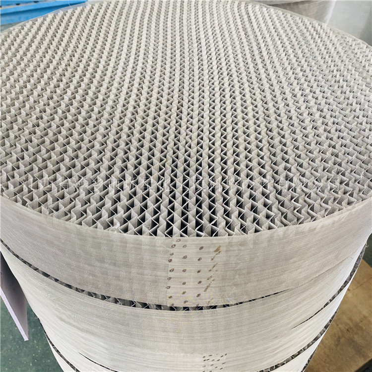 【厂家直销】高效500y型丝网波纹填料包设计安装
