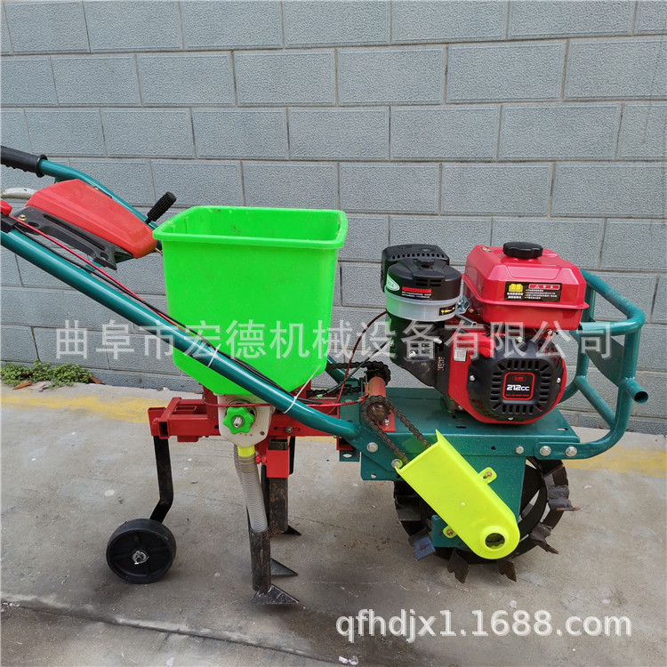 汽油柴油追肥机 土豆玉米施肥机 手推自走式小麦播种机-阿里巴巴