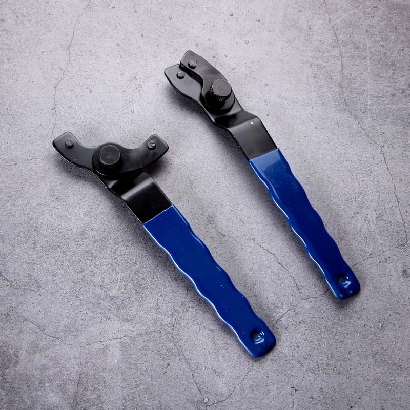 角膜机扳手可调节电动工具配件 磨光机扳手现货 跨境厂家