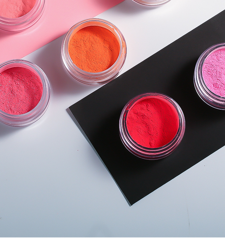 拉美拉腮红自然保湿轻盈水润胭脂持久修容 腮红彩妆女5049