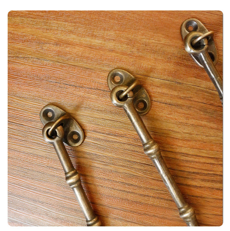 老式仿古纯铜窗钩风钩复古门窗风钩搭扣门扣窗户勾防风钩固定挂钩