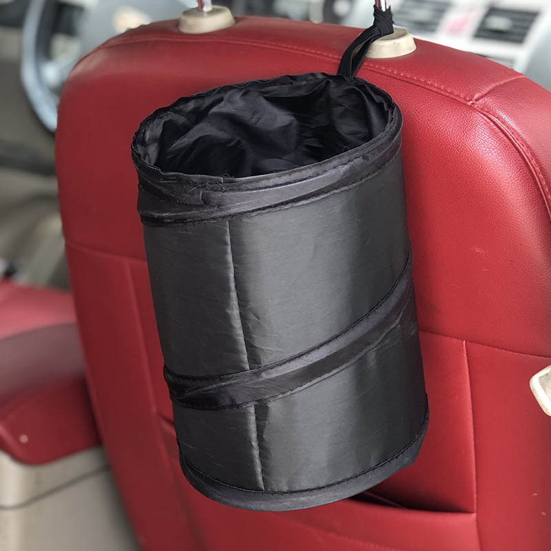 foldable pop-up car garbage can car folding bucket multi-function car storage car dustbin
