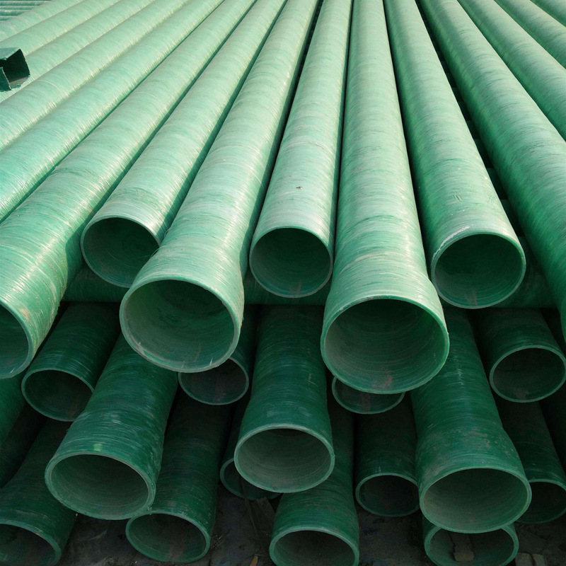 源头工厂出售污水处理用玻璃钢管量大价优通风电缆用玻璃钢管