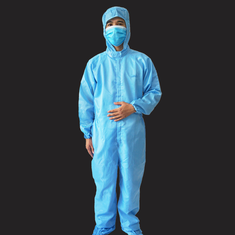 可批发防静电连体服防尘防护服无尘衣洁净食品电子食品厂静电服