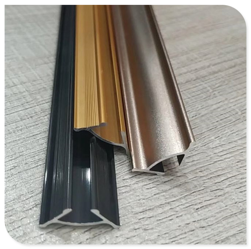 铝合金阴角线地板压条墙边石膏收边条三角线槽倒角吊顶直角装饰条