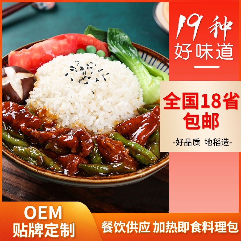 中式快餐料理包19种冷冻外卖方便速食米饭盖浇饭简餐菜肴包成品菜