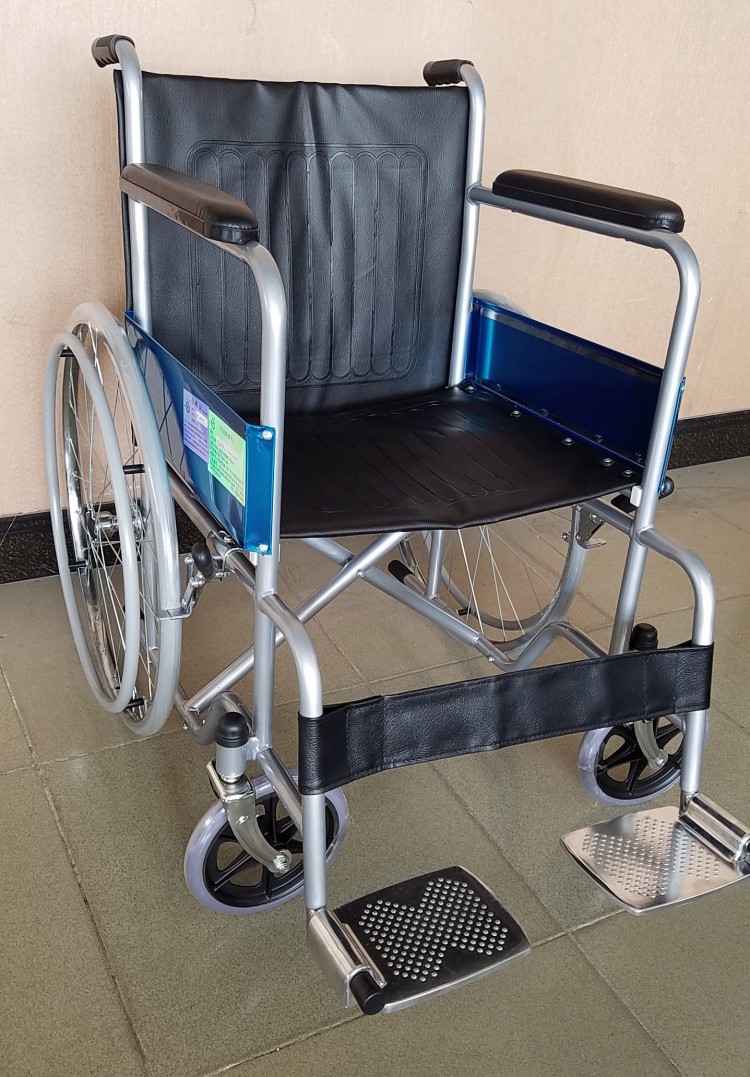 老人轮椅车老年人残疾人助行手推车四轮便携折叠轻便代步轮椅助行