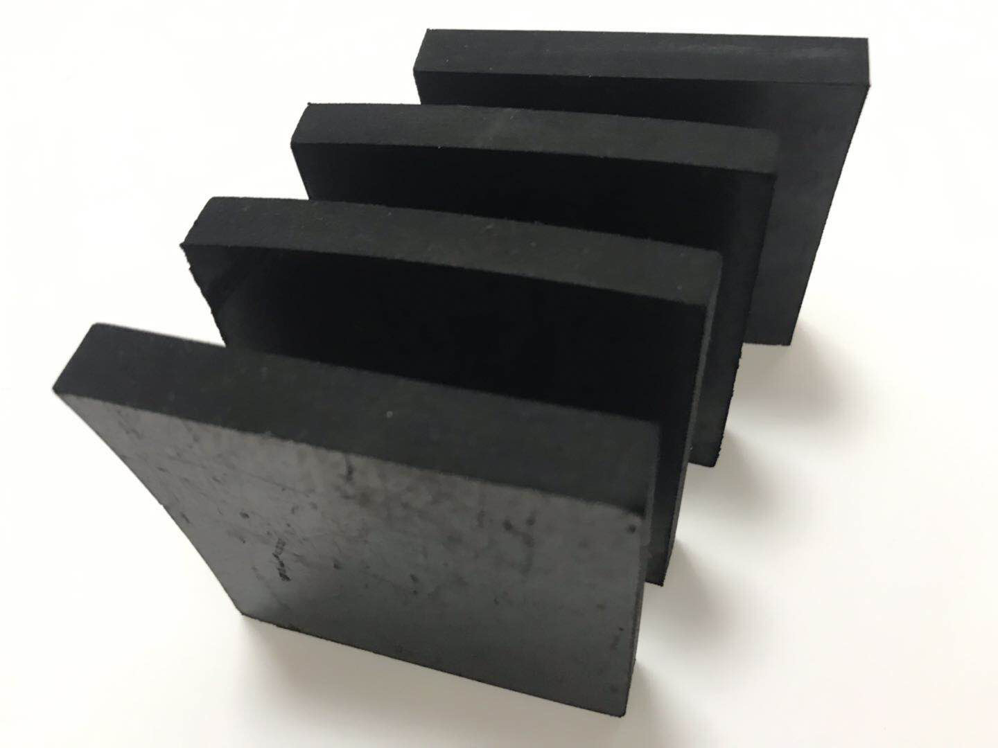 厂家橡胶减震垫配件 桥梁橡胶垫块防震橡胶垫 缓冲橡胶垫块定制