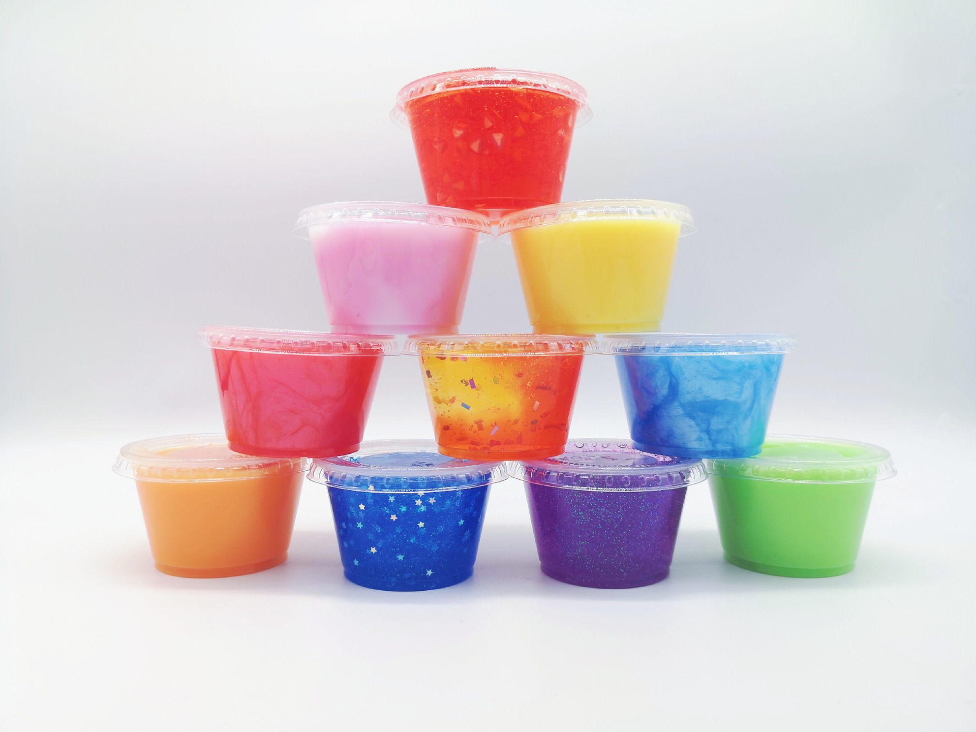 slime港式盒110ml起泡胶网红史莱姆晕染水晶泥解压果酱泥厂家批发