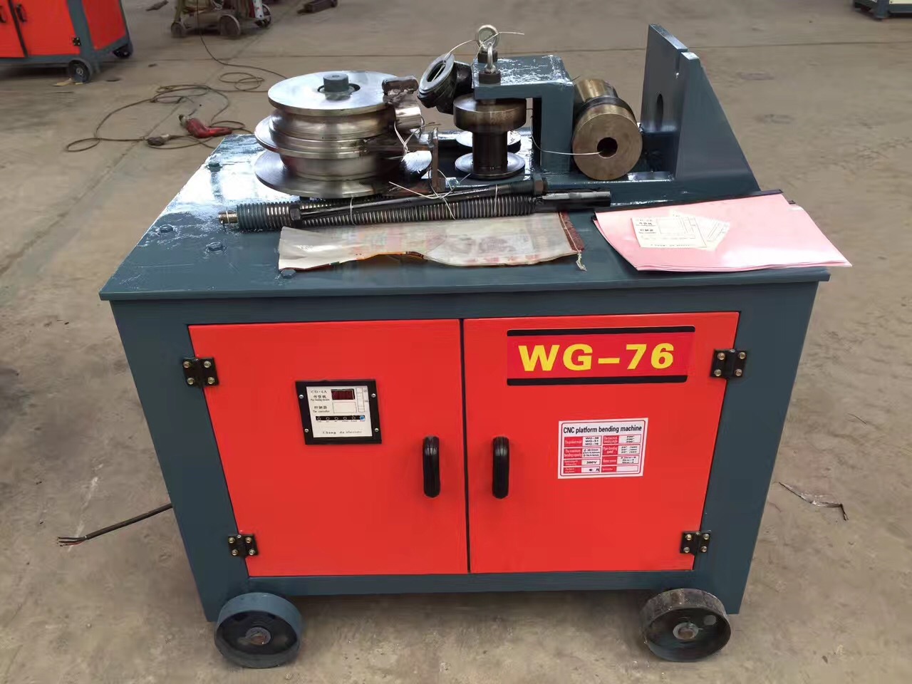 电动角铁弯圆机 数控平台弯管机 角度弯管机 护栏制作弯管机