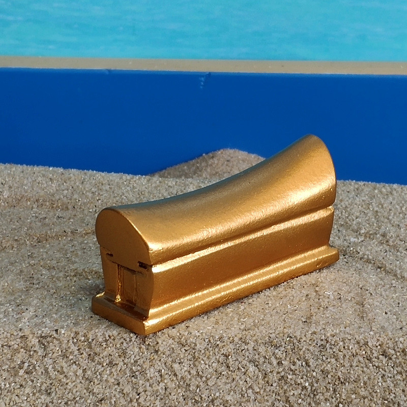 金棺材棺木棺椁沙具财富模型祭祀用品聚集能量魔法道具