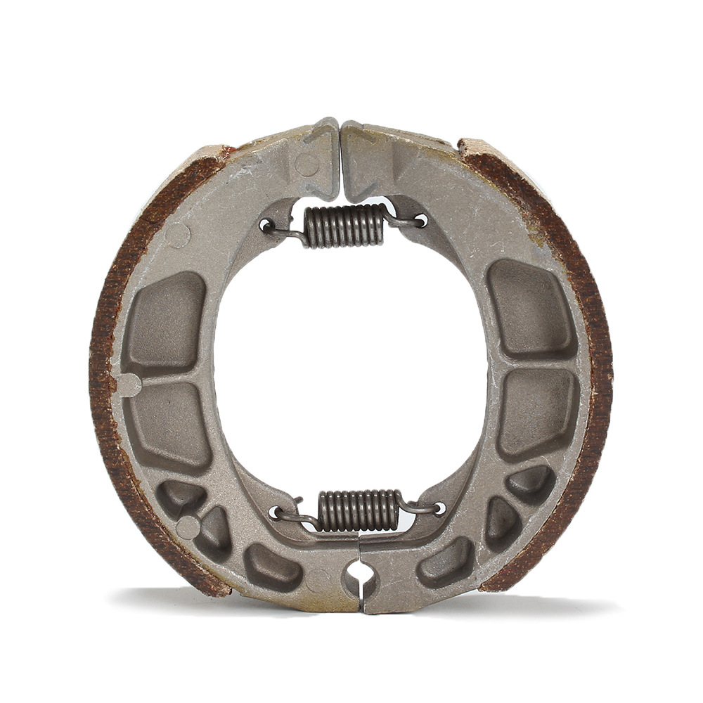 摩托车鼓刹皮片110刹车蹄块cg125 gy6 125踏板电动车前后