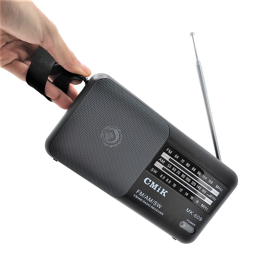 cmik多波段便携老式fm收音机 半导体迷你微型随身听收音机批发