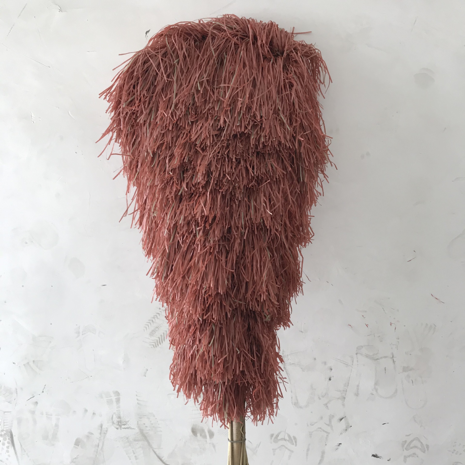 批发手编竹制大扫把笤帚塑料丝园林大扫帚庭院打扫环卫户外马路扫