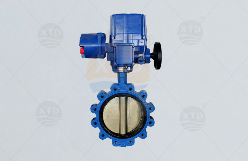 电动凸耳对夹蝶阀d971x16qdn402000mmpn0616mpa专业蝶阀