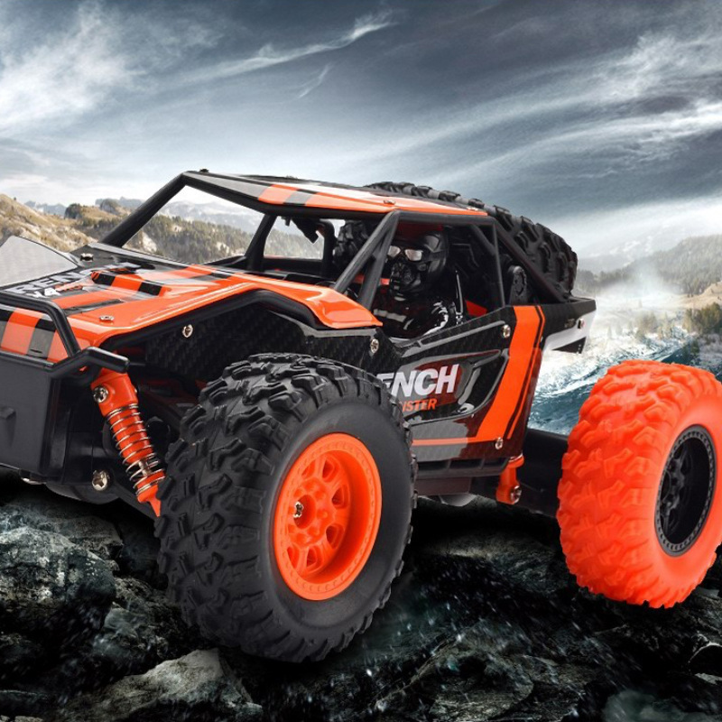 煌博1:24四驱沙漠越野卡车 2.4g电动攀爬车高速遥控玩具车