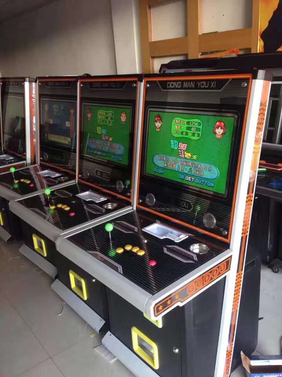 22寸水果老虎礼品游戏机出口8t投币器超级斗地主泰山游戏机