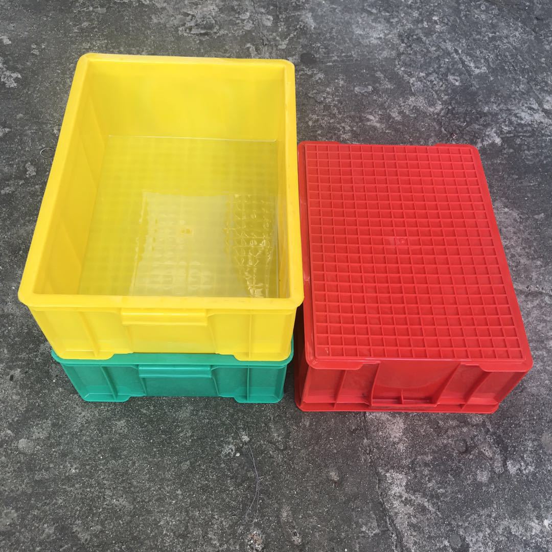 供应5号塑料周转箱五金工具箱车间周转箱多色分类箱消毒餐具箱