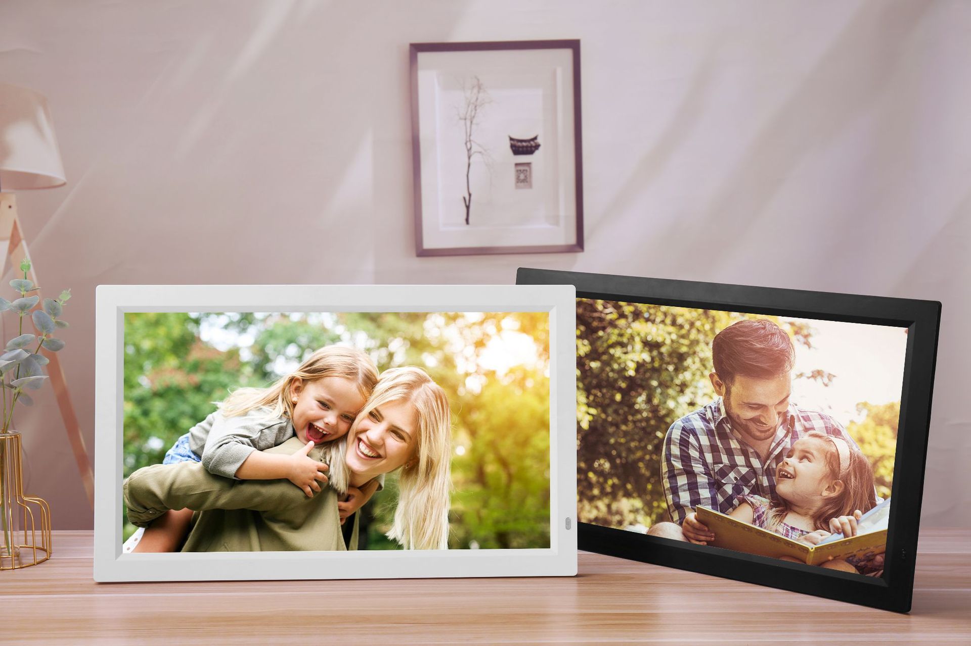 5寸22寸高清ips数码相框电子相册 展架广告机 1080phdmi显示器