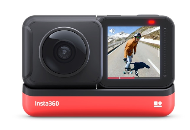 insta360影石one r双镜头版运动全景相机数码摄像机防抖智能