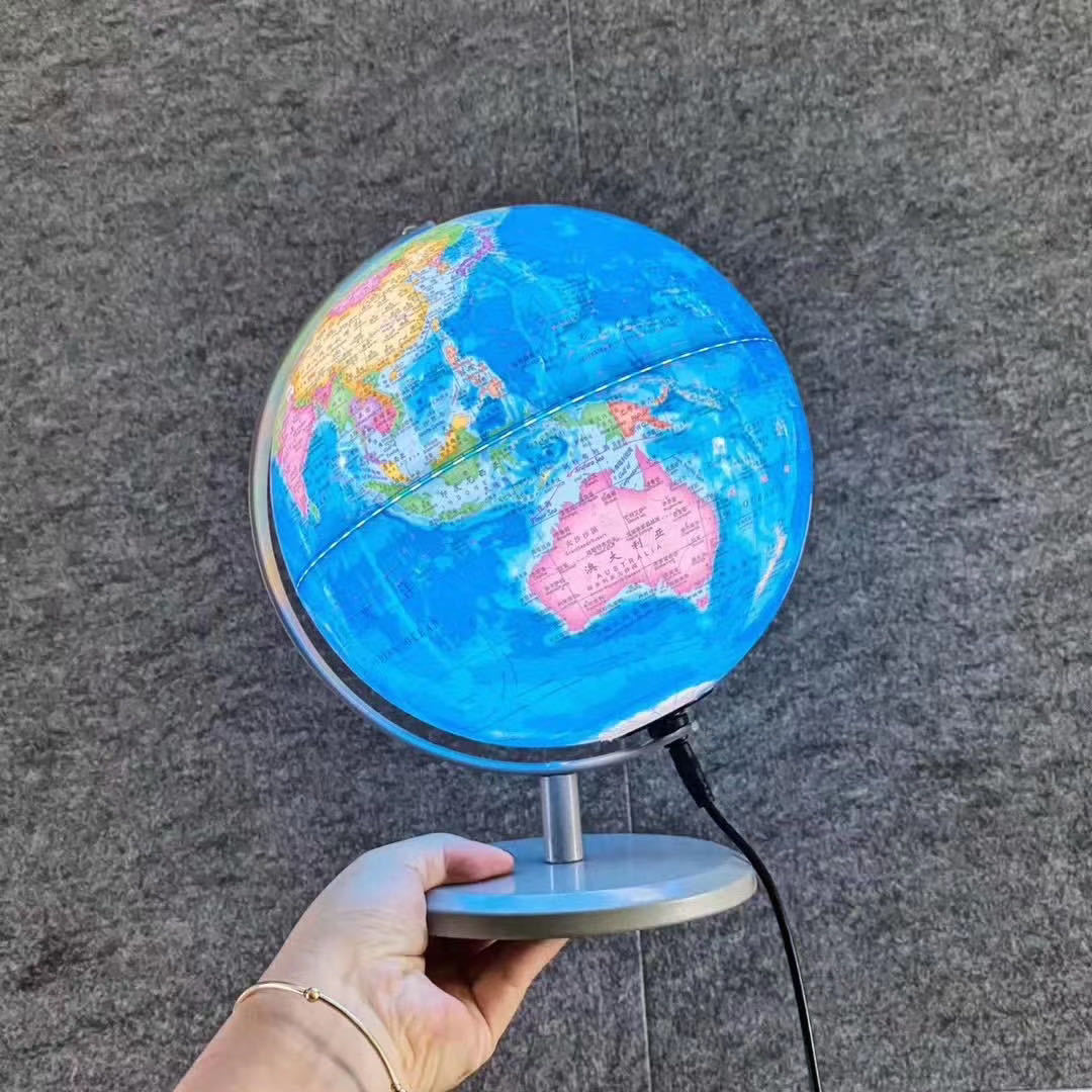 ar魔幻地球仪 薇雅推荐六一礼物发光带灯高清vr地球仪