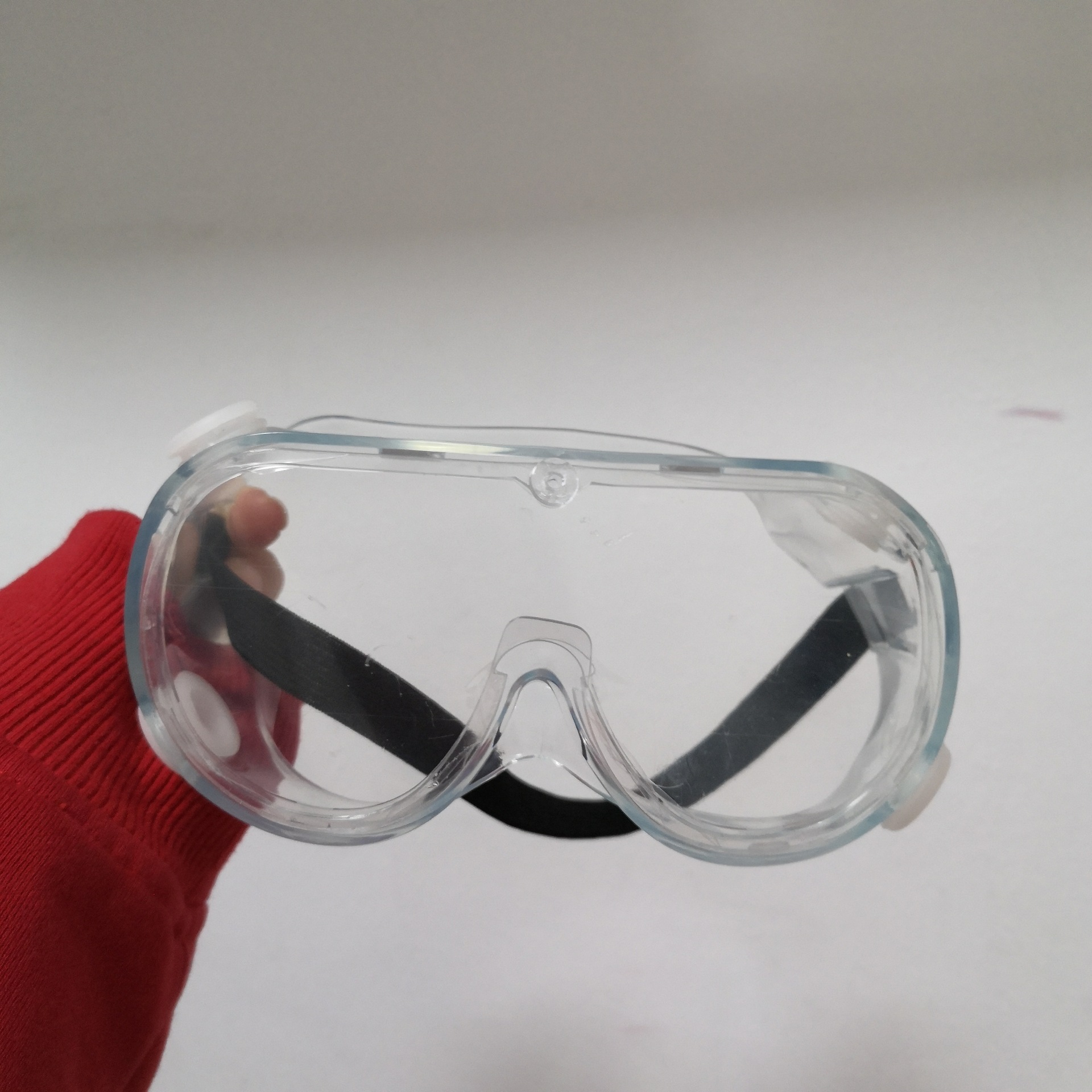 防护镜护目镜隔离防雾防飞溅pc四孔四珠全封闭防细菌透明面罩眼镜