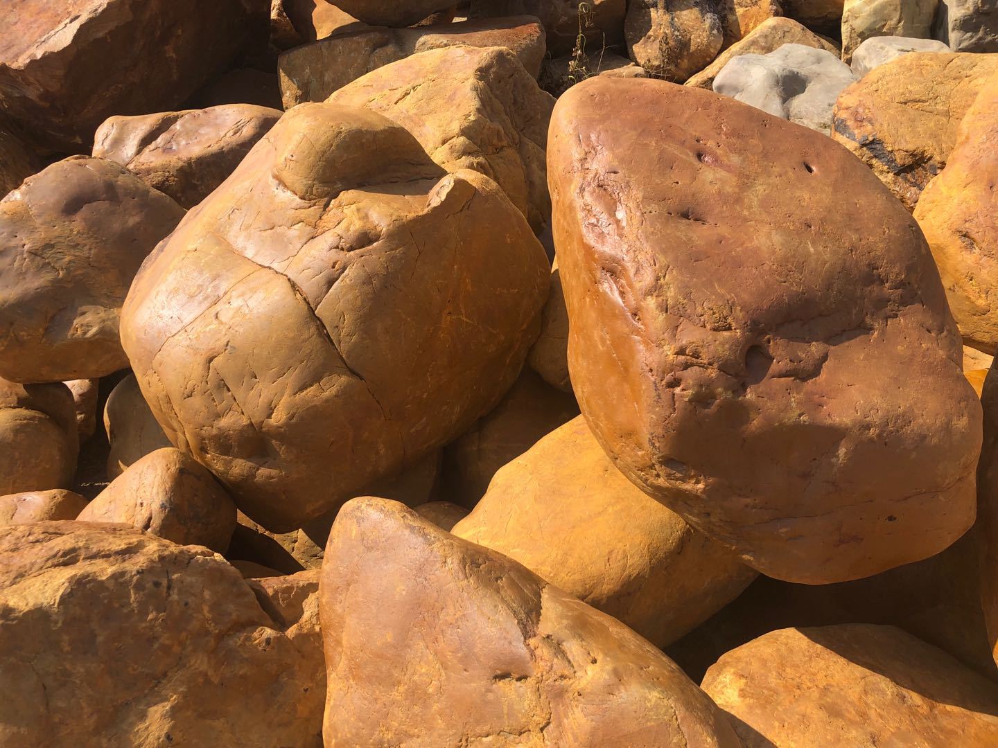 黄色自然奇石 广东假山石材 刻字黄蜡石 刻字假山石 园林景观石
