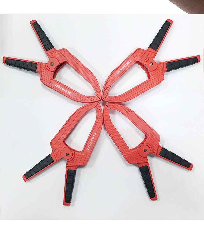 duratec德迅尖嘴弹簧夹 g字夹木工快速夹固定夹具大力钳 快速粘合