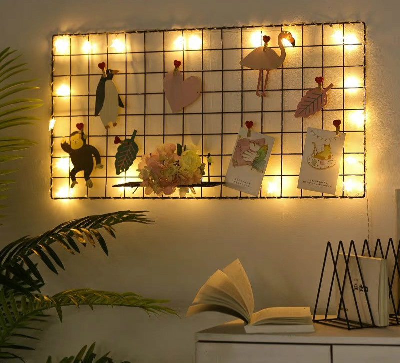 墙壁ins装饰led灯串装饰灯网红少女房间小彩灯圣诞节婚礼星星灯